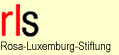 Logo von der Rosa-Luxemburg-Stiftung